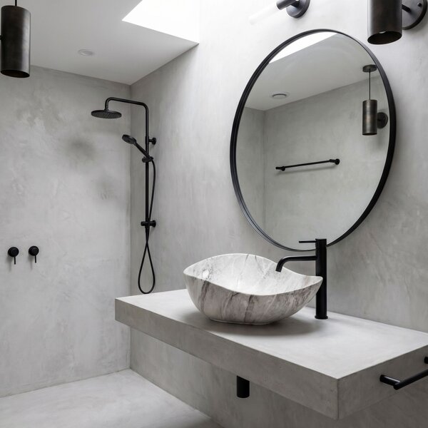 Countertop washbasin Rea Dora Stone