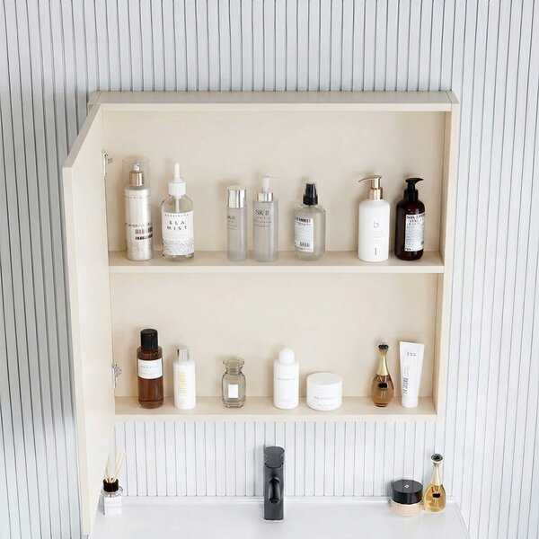 Bathroom furniture set with washbasin Mario 60cm Beige