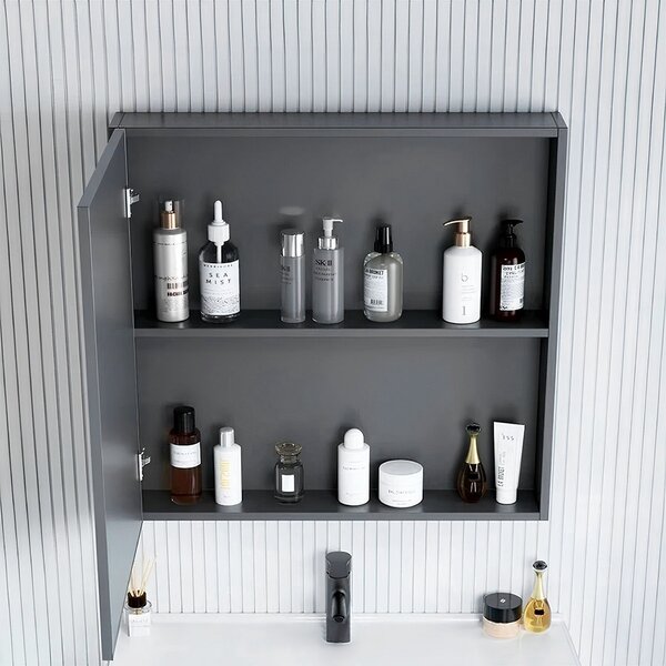 Bathroom furniture set with washbasin Denver 60cm Grey