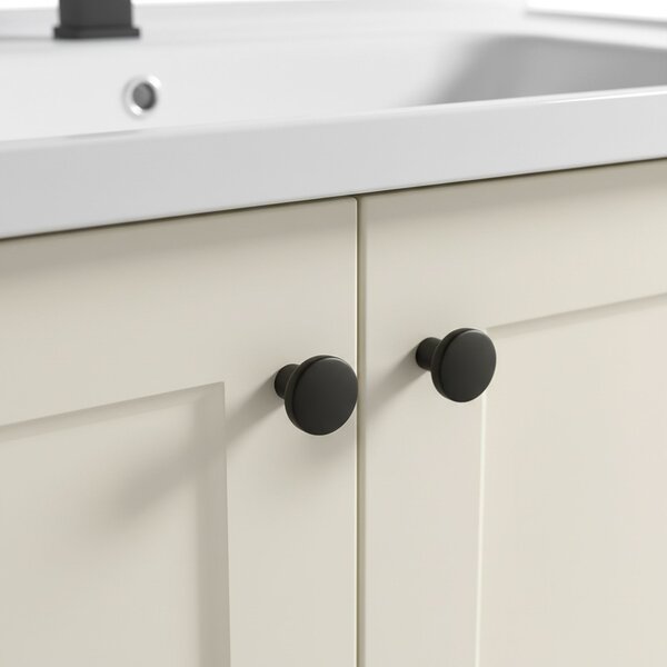 Bathroom furniture set with washbasin Monti 60cm Creme