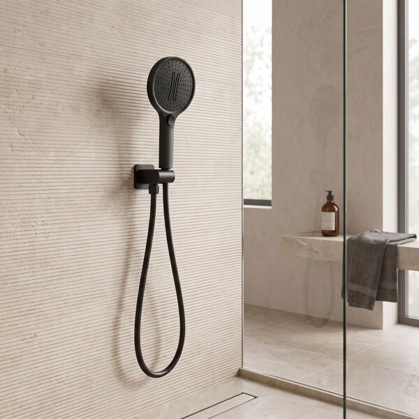 Shower handset REA JS-033 BLACK