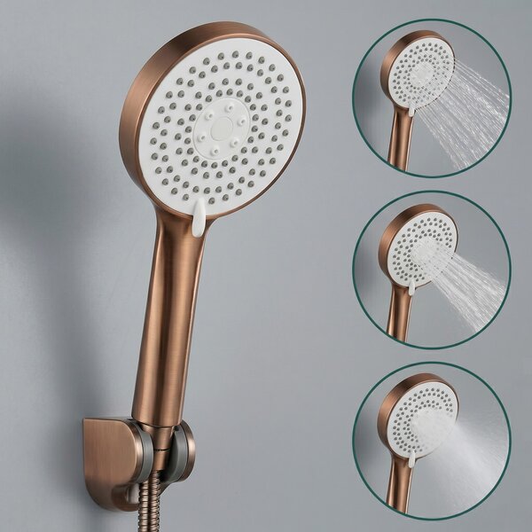 Shower handset REA JS-019 BRUSH COPPER