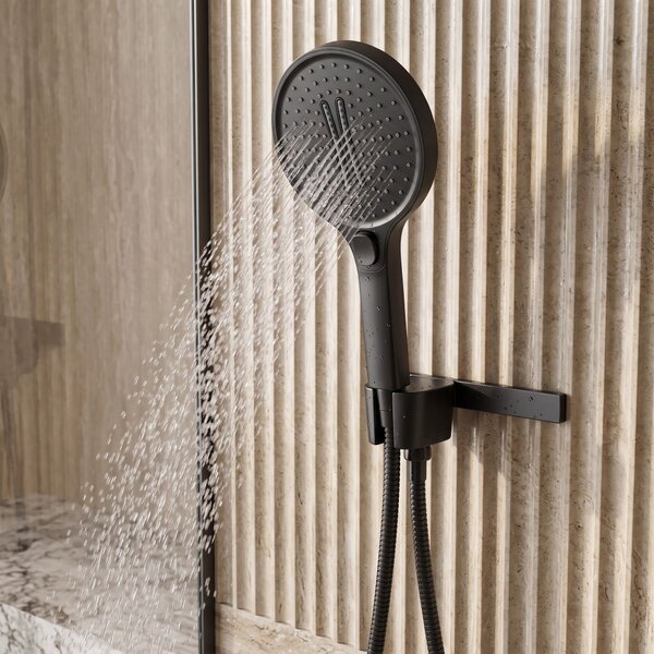 Shower handset REA JS-033 BLACK