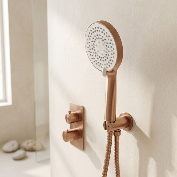 Shower handset REA JS-019 BRUSH COPPER