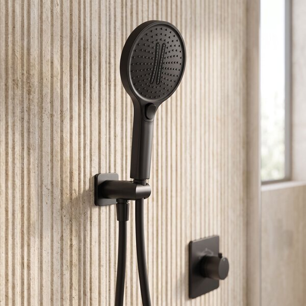 Shower handset REA JS-033 BLACK