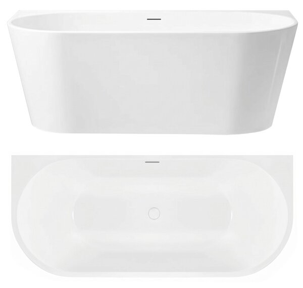 Wall acrylic bath CAPRI 170cm