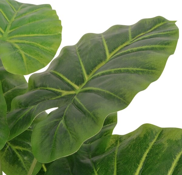 Artificial Taro Plant with Pot 45 cm Green