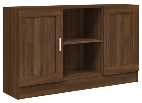 Sideboard Brown Oak 120x30.5x70 cm Engineered Wood