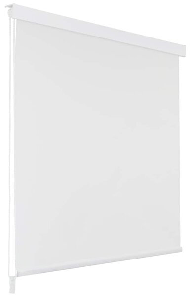 Shower Roller Blind 80x240 cm White