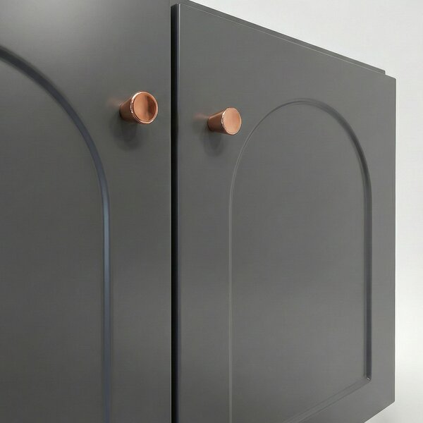 Bathroom furniture set with washbasin Denver 80cm Grey