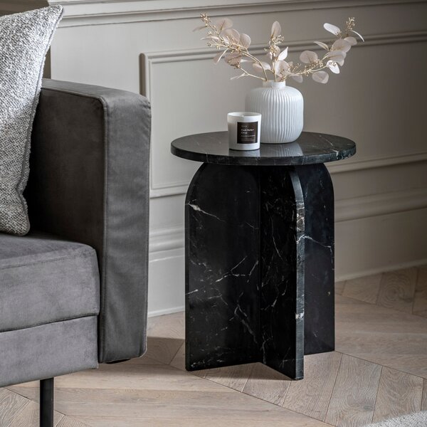 Amora Side Table Amora Charcoal