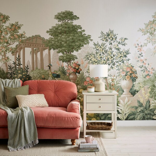 Cranberry and Laine Landscape Garden Wall Mural