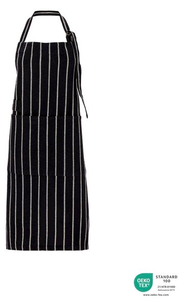 House Doctor Chef apron Black-white