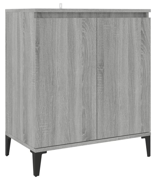 Sideboard Grey Sonoma 60x35x70 cm Engineered Wood