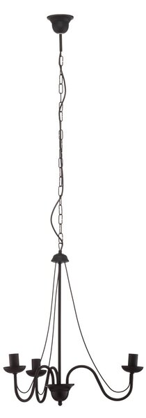 Malbo chandelier, 3-bulb in black