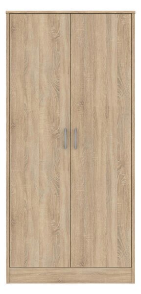 Babylon Wooden Wardrobe With 2 Doors In Oak