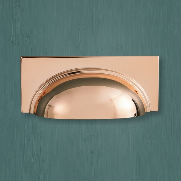 Bordeaux Cup Handle with Rectangular Backplate