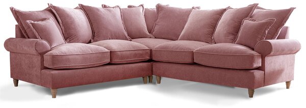 Riley Pillow Back Large Corner Sofa | 8 Colours | Made in UK |Roseland