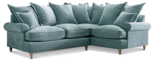 Riley Pillow Back Corner Sofa | 8 Colours | Made in UK | Roseland