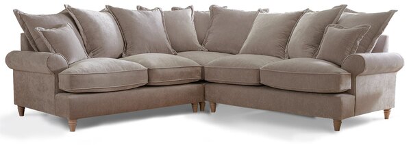 Riley Pillow Back Large Corner Sofa | 8 Colours | Made in UK |Roseland