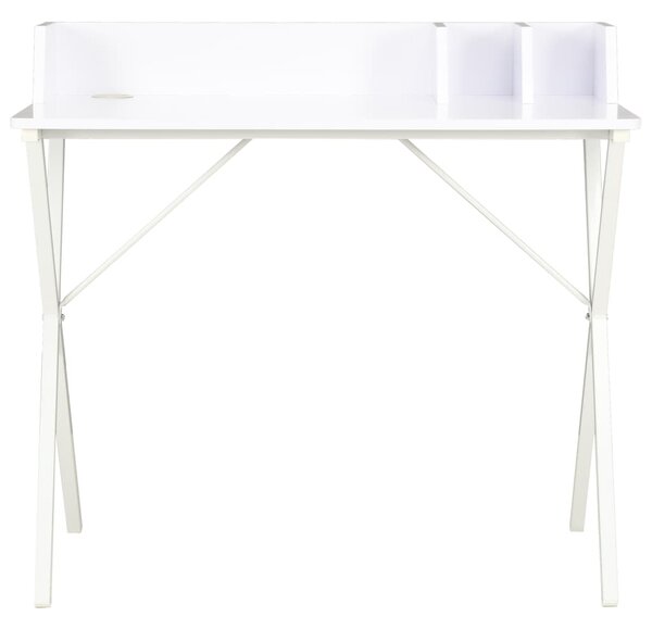 Desk White 80x50x84 cm