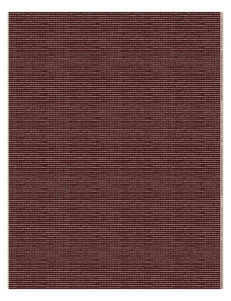 Marimekko Mini Räsymatto fabric Burgundy-white-beige