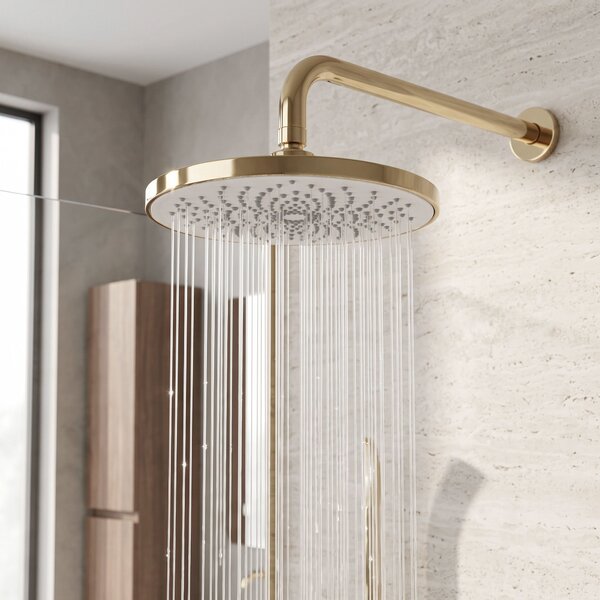 Round rain shower REA JS-021 Gold