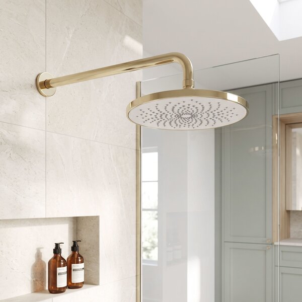 Round rain shower REA JS-021 Gold