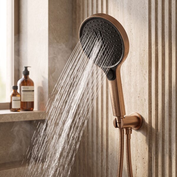 Shower handset REA JS-033 Brush Copper