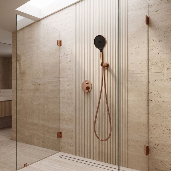 Shower handset REA JS-033 Brush Copper