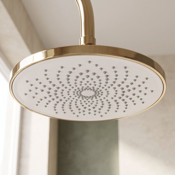 Round rain shower REA JS-021 Gold