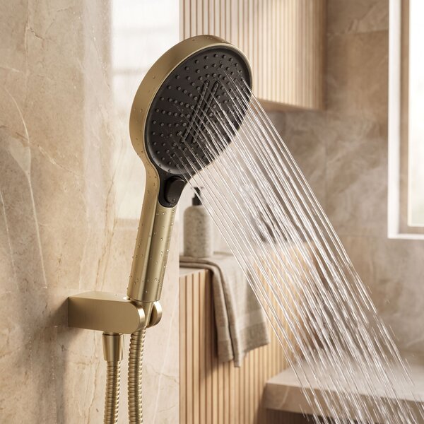 Shower handset REA JS-033 Brush Gold