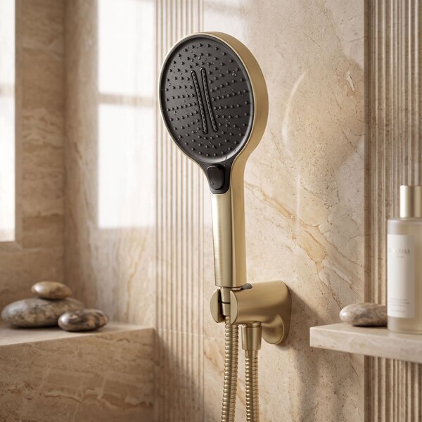 Shower handset REA JS-033 Brush Gold