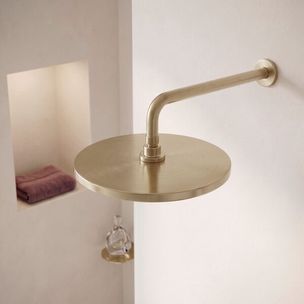 Round rain shower REA JS-021 Gold Brush