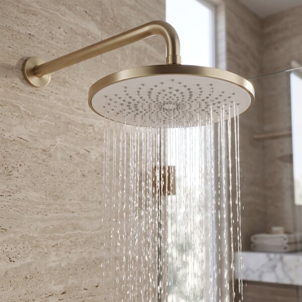 Round rain shower REA JS-021 Gold Brush