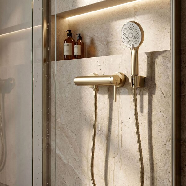 Shower faucet REA Rivo Brush Gold