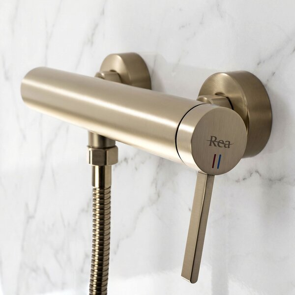 Shower faucet REA Rivo Brush Gold