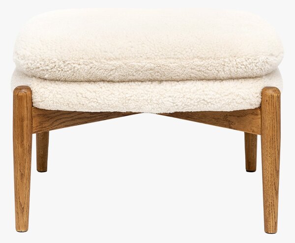 Scott Footstool in Sheepskin