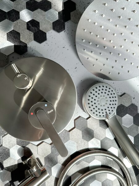 Shower system Rea Ontario Brush Nickel + BOX