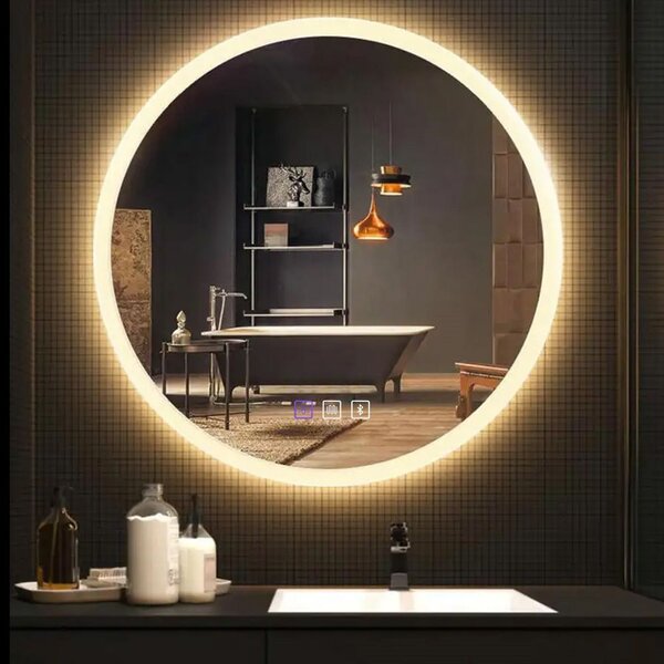 MIRROR LED BLUETOOTH FFJ 60CM