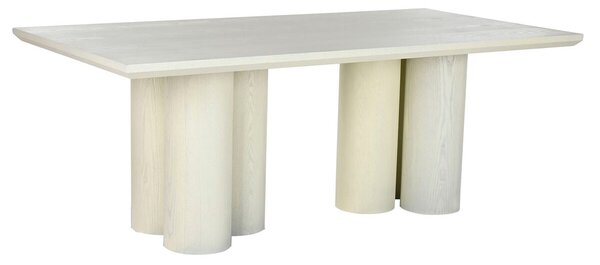 Dining Table Home ESPRIT Granite MDF Wood 200 x 100 x 76 cm