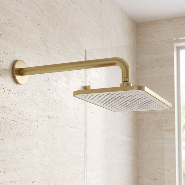 Rectangular shower head REA JS-032 Brushed Gold
