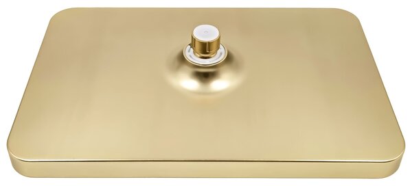 Rectangular shower head REA JS-032 Brushed Gold