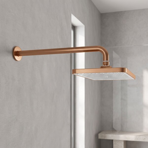 Rectangular shower head REA JS-032 Brushed Copper