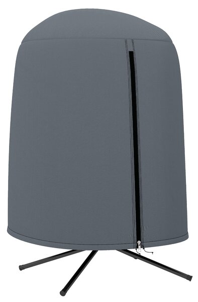 Outsunny 190 x Φ128cm Hanging Egg Chair Furniture Cover - Grey