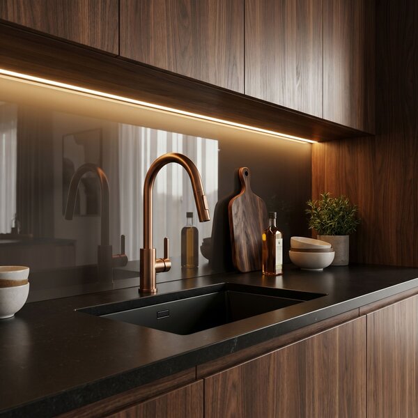 Kitchen faucet REA Ontario Brush Copper