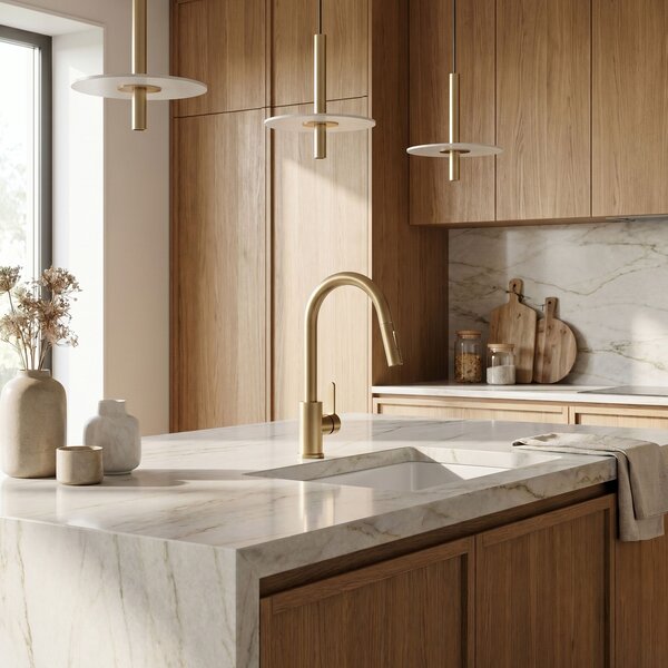 Kitchen faucet REA Ontario Brush Gold