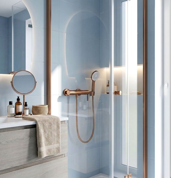 Shower faucet REA Rivo Brush Copper