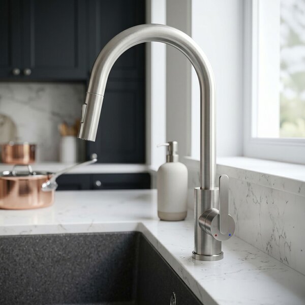 Kitchen faucet REA Ontario Brush Nickel