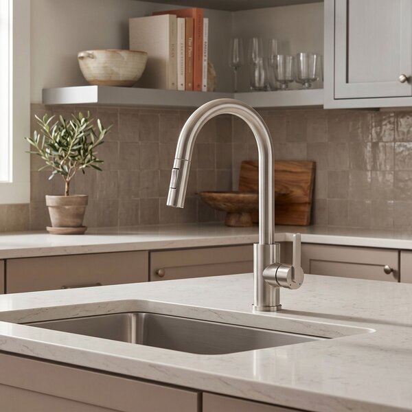 Kitchen faucet REA Ontario Brush Nickel